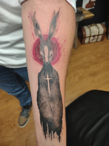 Explore 80's tattoo ideas, creative tattoo ideas in Williamston, available at Inkd Tattoo Parlor