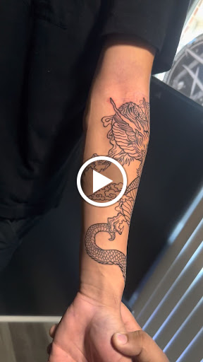Explore left arm sleeve tattoo ideas, creative tattoo ideas in Mauldin, available at Fanatink Tattoo