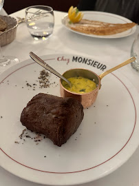 Filet mignon du Restaurant français Chez Monsieur à Paris - n°6