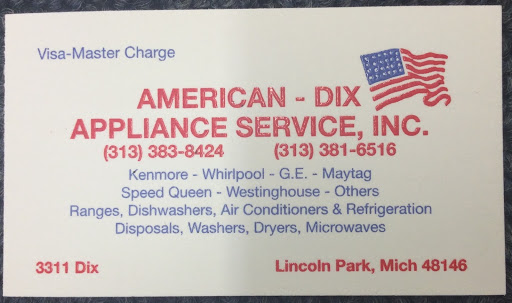 Appliance Store «American-Dix Appliance Services», reviews and photos, 3311 Dix Hwy, Lincoln Park, MI 48146, USA