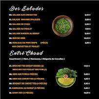 Lotus d'Asie à Remoulins menu