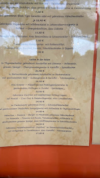 Restaurant Klosterküche Bad Doberan à Bad Doberan (le menu)