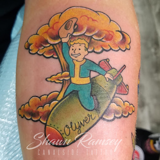 Tattoo Shop «Canalside Tattoo Company, LLC», reviews and photos, 540 Main St, Medina, NY 14103, USA