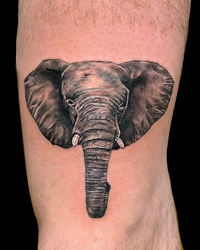 Explore be still and know tattoo ideas, creative tattoo ideas in Mesa, available at Club Tattoo