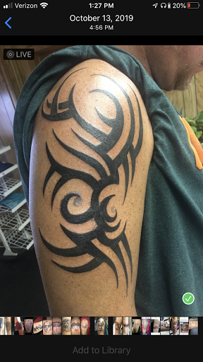 Explore bite mark tattoo ideas, creative tattoo ideas in Centre, available at Leftys