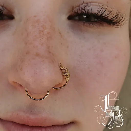 Explore hell hound tattoo ideas, creative tattoo ideas in Redding, available at J Varnum Body Arts Single Track Tattoo