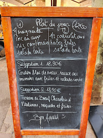Restaurant Dussourd à Colmar (le menu)