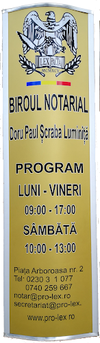 Opinii despre Birou Notarial Doru Paul Scraba Luminita în <nil> - Notar