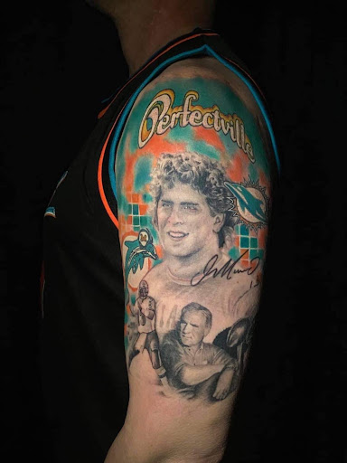 Explore guitar tattoo ideas, creative tattoo ideas in Fort Pierce, available at Hobbit House Tattoo Co