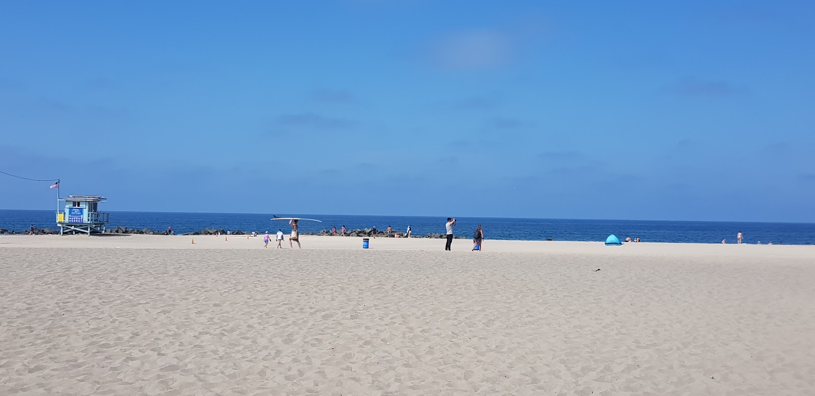 Foto von Venice Beach - beliebter Ort unter Entspannungskennern