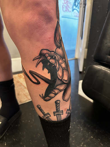 Explore tattoo ideas on inner arm, creative tattoo ideas in Worcester, available at Evil Eye Tattoo