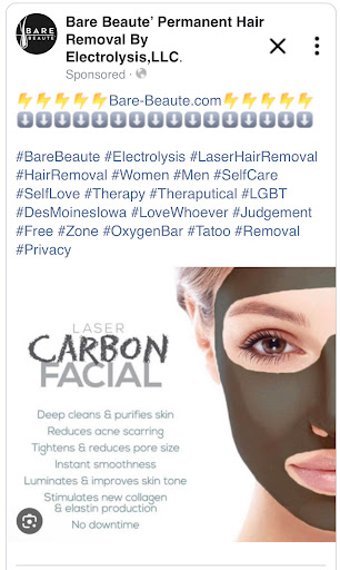 Explore cover up tattoo ideas on thigh, creative tattoo ideas in Des Moines, available at Bare Beaute Permanent Hair Removal By Electrolysis, LLC