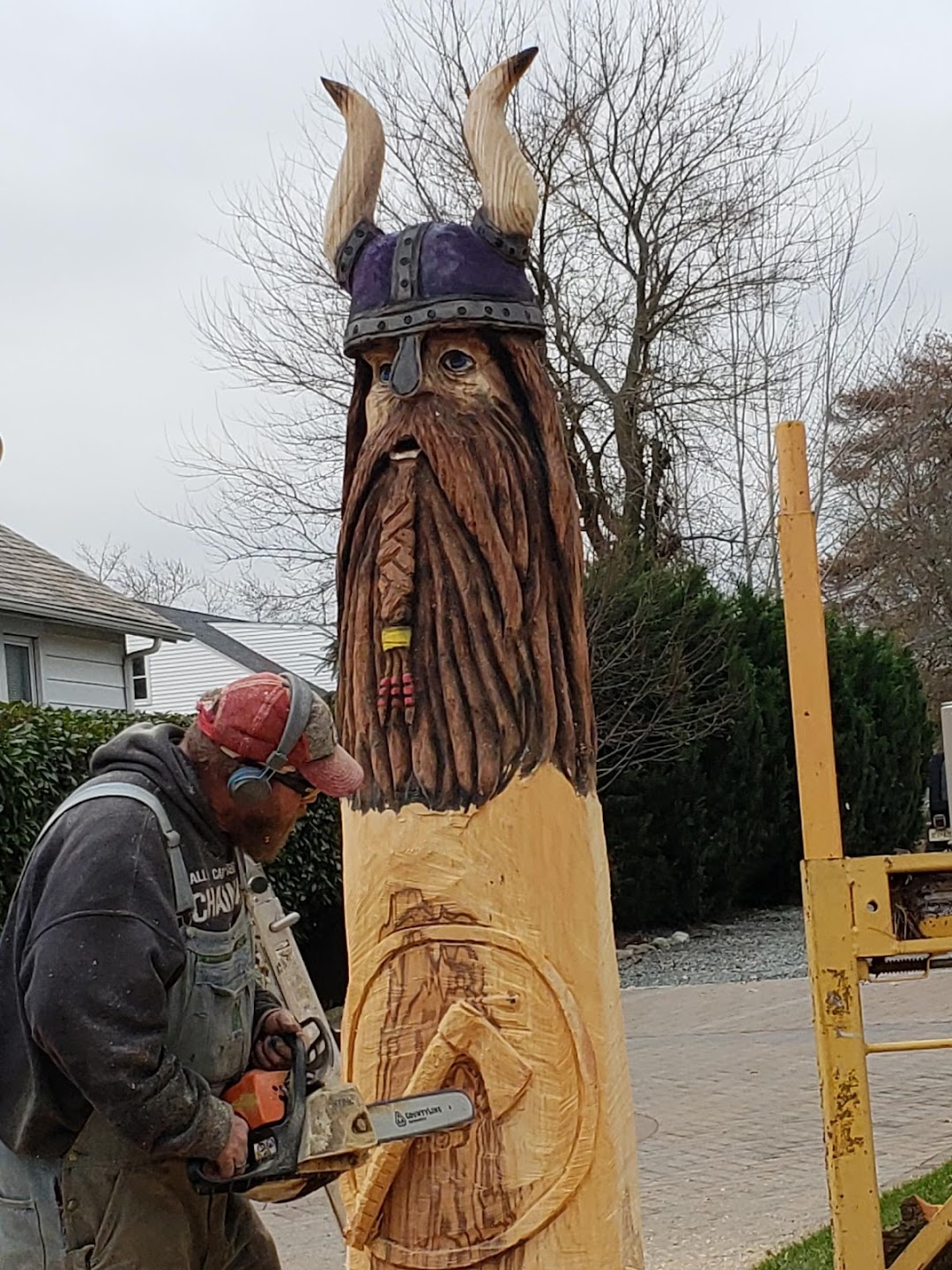 Ackmonsters Chainsaw Art