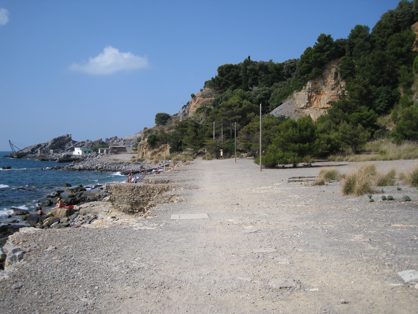 Foto van Pozzale beach voorzieningenruimte