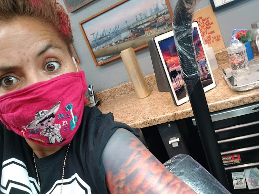 Explore small ear tattoo ideas, creative tattoo ideas in Anaheim, available at Mi Familia Tattoo Studio