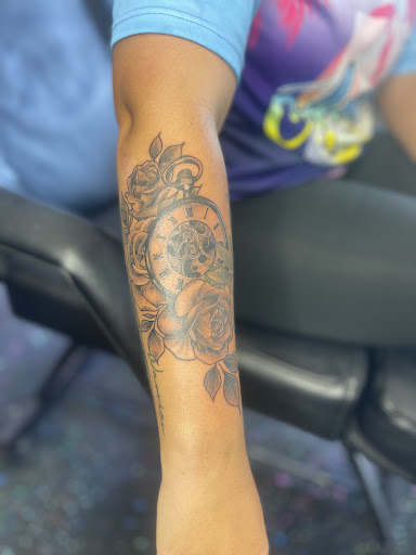 Explore quarter sleeve tattoo ideas women, creative tattoo ideas in Titusville, available at Space Coast Ink Tattoo Studio