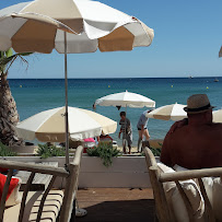 Atmosphère du Restaurant italien Bellini à la plage à Cavalaire-sur-Mer - n°2