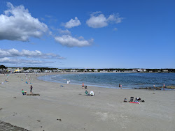 Photo de Goochs beach avec rivage droit, long