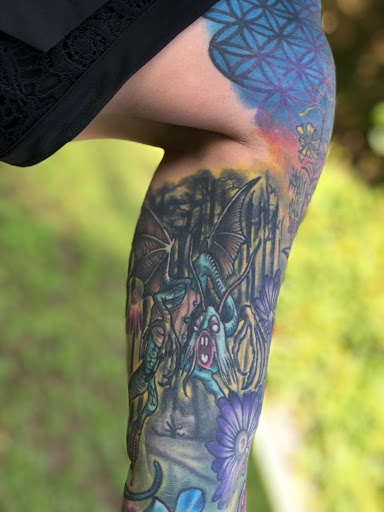 Explore dory tattoo ideas, creative tattoo ideas in Jacksonville, available at Electric Legacy Tattoo