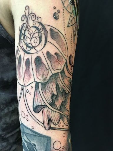 Explore tribal butterfly tattoo ideas, creative tattoo ideas in Denver, available at Dreamscape Piercing and Tattoo LLC