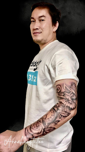 Explore tattoo ideas moon, creative tattoo ideas in Garden Grove, available at Anna Hang Tattoo