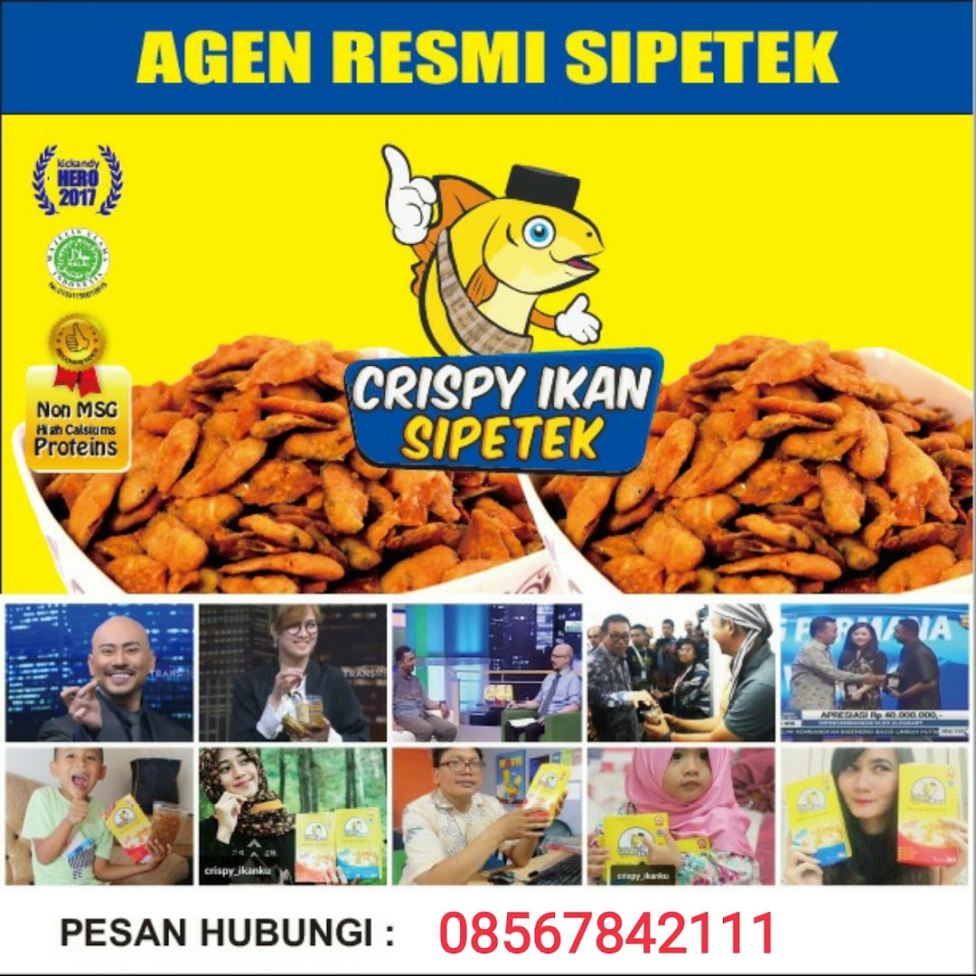 Agen Crispy Ikan Sipetek Balaraja Tangerang