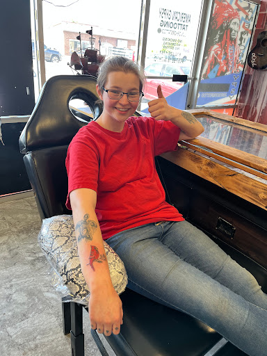 Explore art nouveau tattoo ideas, creative tattoo ideas in Seymour, available at American Gypsy Tattoo Corp.