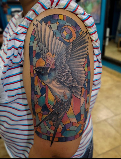 Explore cat tattoo ideas for guys, creative tattoo ideas in Pittsburg, available at Delta Art & Tattoo