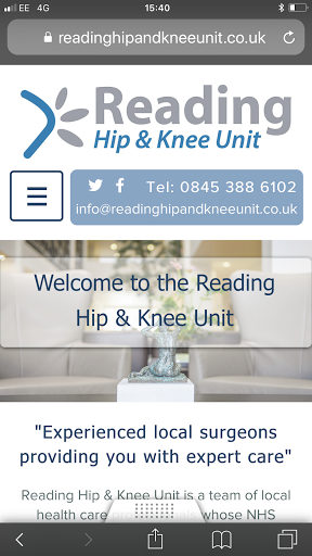 Reading Hip and Knee Unit