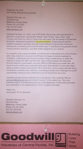 Thrift Store «Goodwill», reviews and photos, 2245 Coastal Lane, West Melbourne, FL 32904, USA