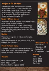 Menu du Begybull42 à Firminy