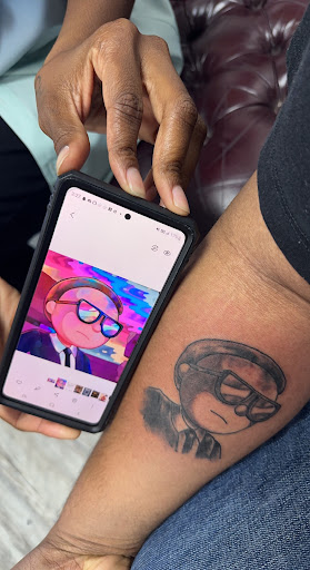 Explore dumb tattoos ideas, creative tattoo ideas in Peoria, available at Top Rocker Tattoo