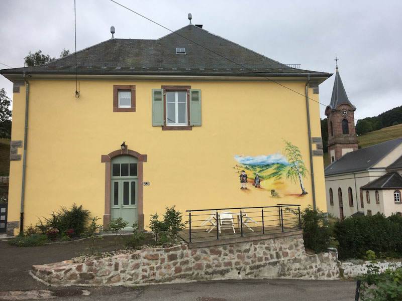 Gîte de l'Ancienne Ecole de Basses Huttes à Orbey (Haut-Rhin 68)