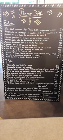 Restaurant RESTAURANT LENS Piano Bar à Lens (le menu)