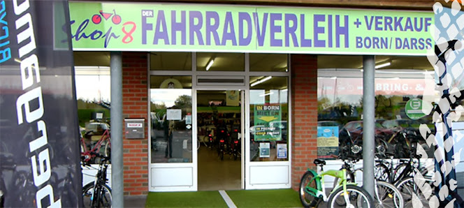Fahrradverleih Shop 8 / Born Bäderstraße 1, 18375 Born a. Darß, Deutschland