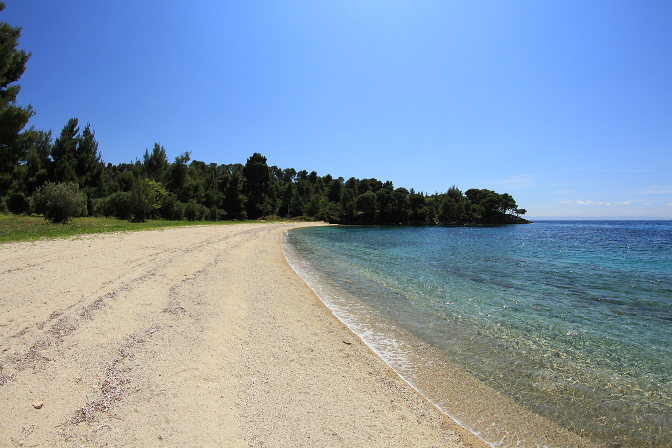 Foto av Kalyva Mare med ljus sand yta