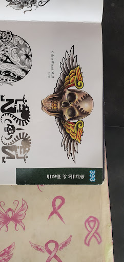 Explore metallica tattoo ideas, creative tattoo ideas in Port Aransas, available at SHARK ATTACK TATTOO