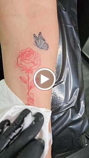 Explore french bulldog tattoo ideas, creative tattoo ideas in Bakersfield, available at Monster Ink