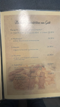 Menu / carte de Phoenix à Asbach-Bäumenheim