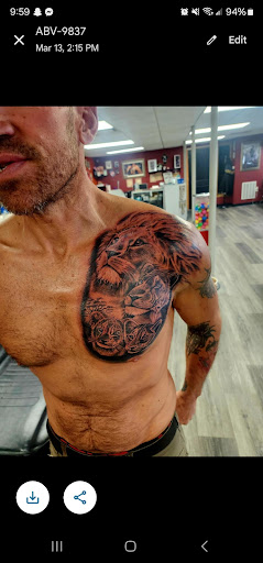 Explore church tattoo ideas, creative tattoo ideas in West Bend, available at Frenchys Tattoos & Co LLC