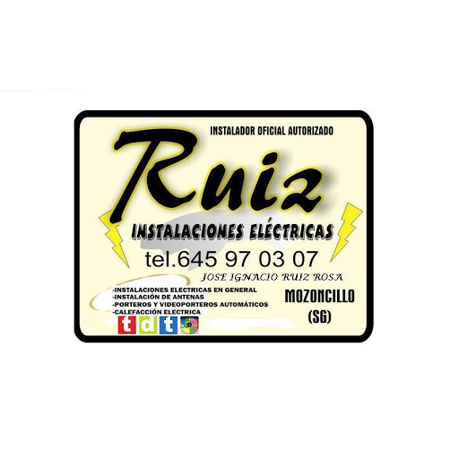 Instalacciones electricas ruiz en Mozoncillo, Segovia