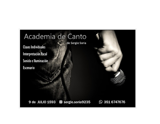 Academia de Canto SERGIO SORIA