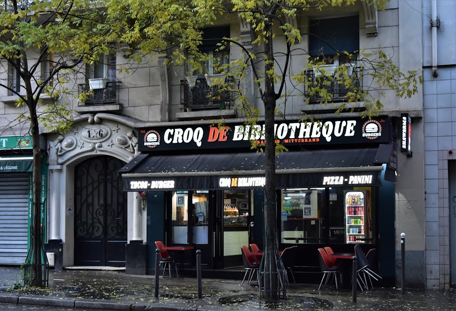 Croq De Bibliothèque à Paris