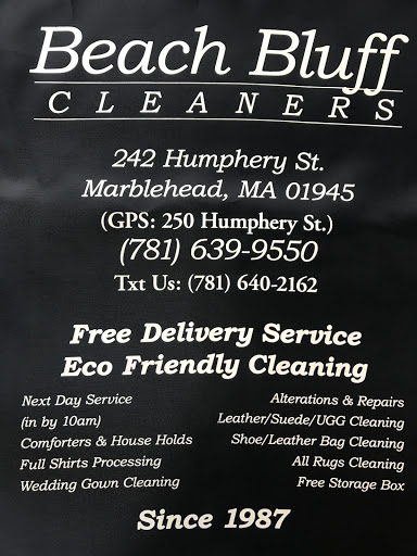 Cleaners «Beach Bluff Cleaners», reviews and photos, 242 Humphrey St, Marblehead, MA 01945, USA