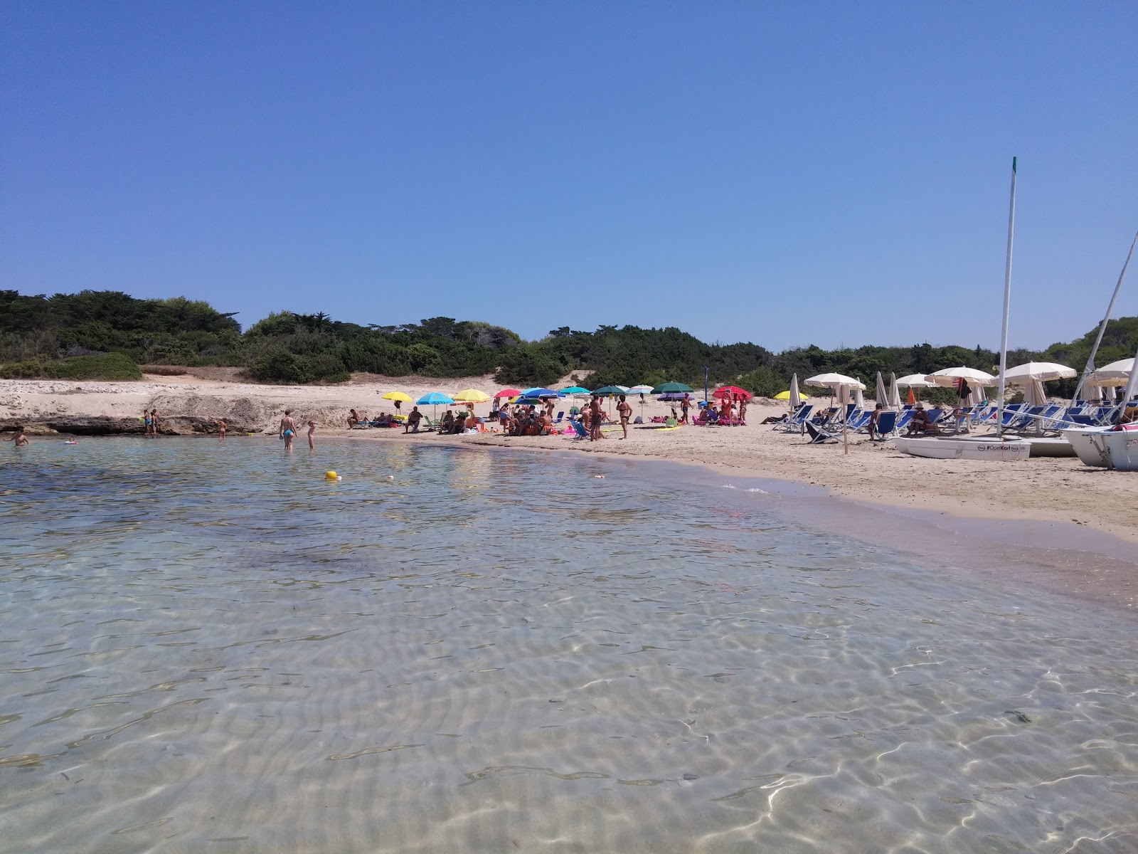 Fotografie cu Spiaggia di Lamaforca zonă de stațiune de pe plajă