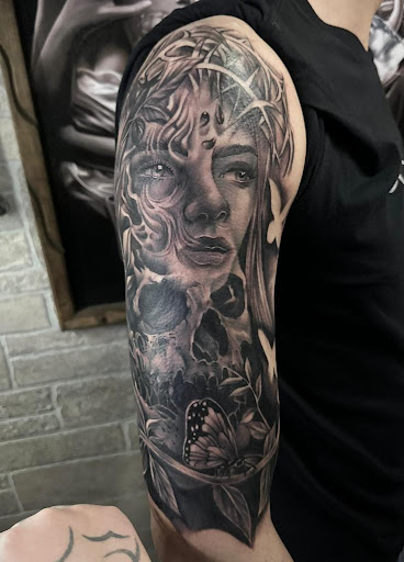 Explore attack on titan tattoo ideas, creative tattoo ideas in San Diego, available at High Class Tattoo SD