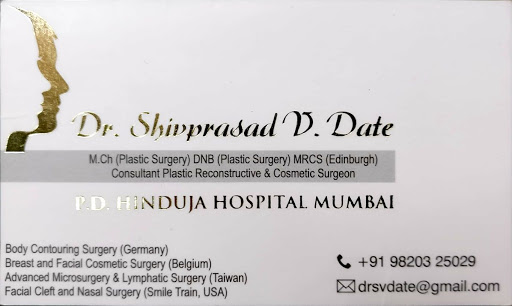 Dr. Shivprasad Date : Best Top Cosmetic Plastic Reconstructive Rejuvenation Surgeon In Mumbai