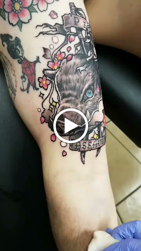 Explore feminine tattoo sleeve ideas, creative tattoo ideas in Ontario, available at Seventh Tower