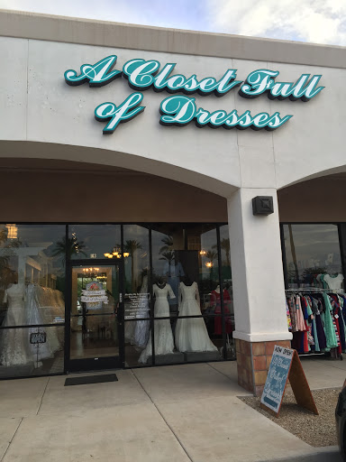 Bridal Shop «A Closet Full of Dresses», reviews and photos, 1249 N Greenfield Rd, Mesa, AZ 85205, USA