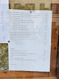 Restaurant Trattoria Roberto à Florence - menu / carte